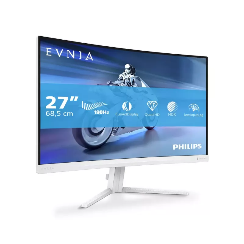 Philips Evnia 5000 27M2C5501/01 monitorius 68.6 cm (27 col.) 2560 x 1440 Quad HD LCD baltas