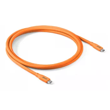 CLUB3D Laidas / Adapteris USB4 Gen 2x2 2 m USB C Oranžinis