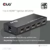 CLUB3D 1 į 4 HDMI™ skirstytuvas 4K120Hz