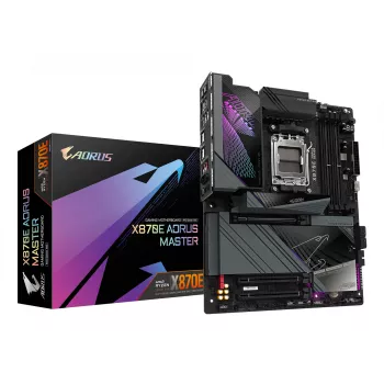 Motininė plokštė GIGABYTE X870E AORUS MASTER, AMD, Socket AM5, ATX