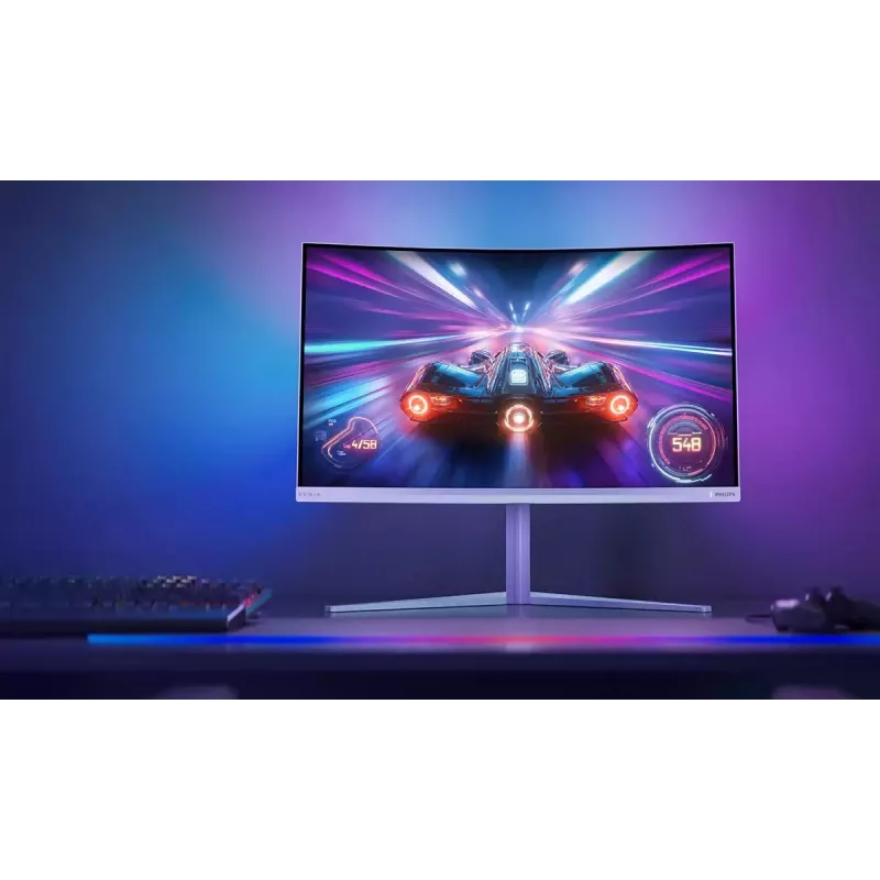Philips Evnia 5000 32M2C5501/01 monitorius 80 cm (31,5 col.) 2560 x 1440 pikselių QHD LCD baltas