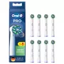 Oral-B CrossAction dantų šepetėlio galvutės, 8 vnt., Baltos