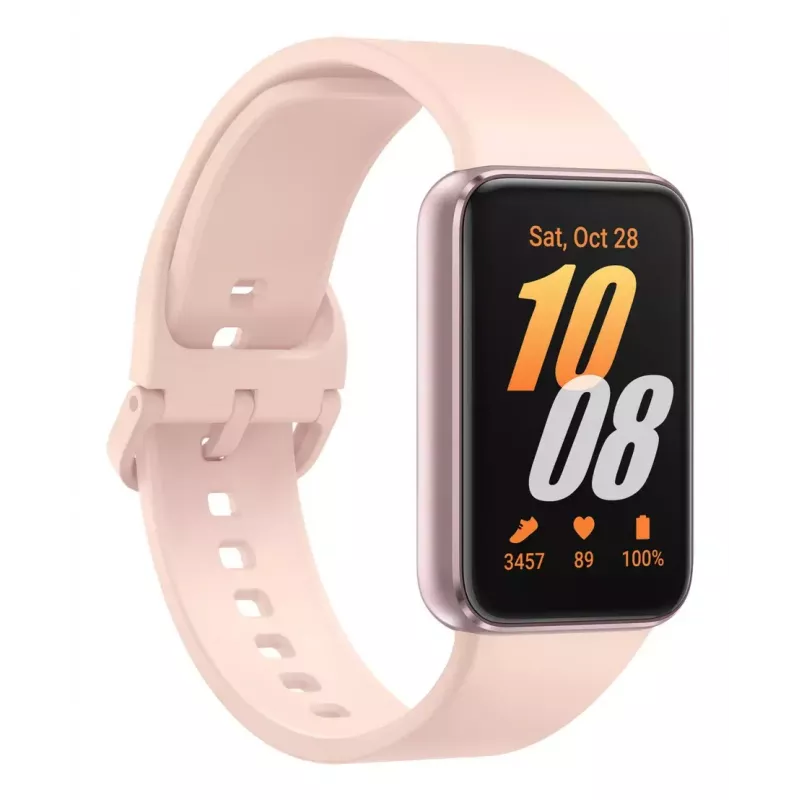 Samsung Galaxy Fit3 4.06 cm (1.6 colio) AMOLED 40 mm skaitmeninis 256 x 402 pikseliai liečiamas ekranas Rožinis auksas