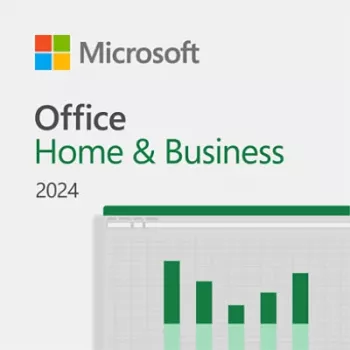 Biuro programų paketas Microsoft Office Home & Business 2024 Pilna licencija 1 įrenginiui Parsisiuntimas Windows 10 11