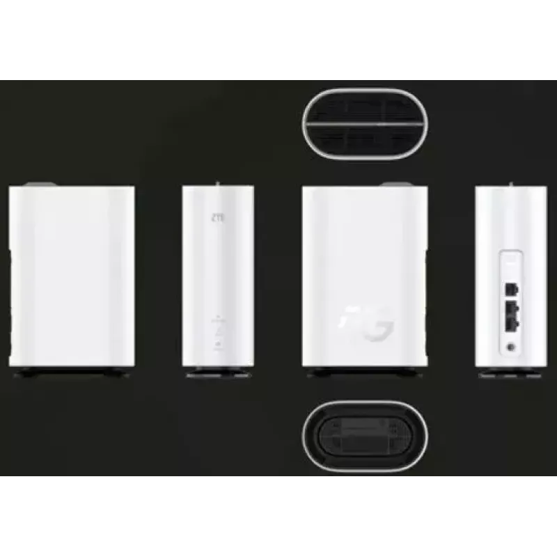Stalinis maršrutizatorius ZTE G5C dviejų juostų Wi‑Fi 802.11ac (Wi‑Fi 6 AX1800, NanoSIM, 2× Gigabit LAN, USB‑A)