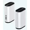 Stalinis maršrutizatorius ZTE G5C dviejų juostų Wi‑Fi 802.11ac (Wi‑Fi 6 AX1800, NanoSIM, 2× Gigabit LAN, USB‑A)