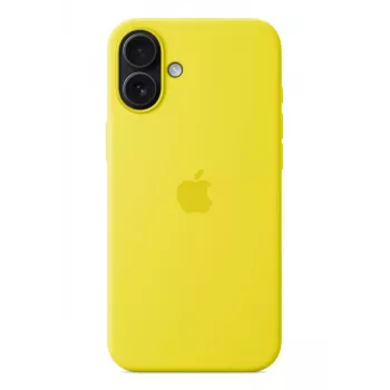 Silicone Case Cover Apple iPhone 16 Plus MagSafe Geltona