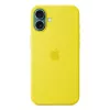 Silicone Case Cover Apple iPhone 16 Plus MagSafe Geltona