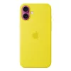 Silicone Case Cover Apple iPhone 16 Plus MagSafe Geltona