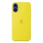 Silicone Case Cover Apple iPhone 16 Plus MagSafe Geltona