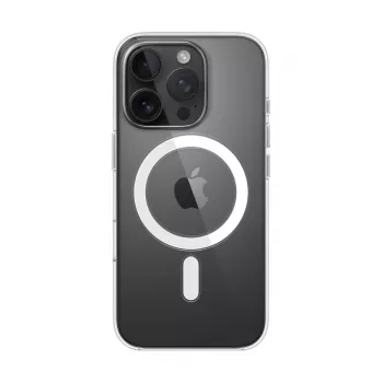 APPLE Apple Clear Case su MagSafe, iPhone 16 Pro, permatomas