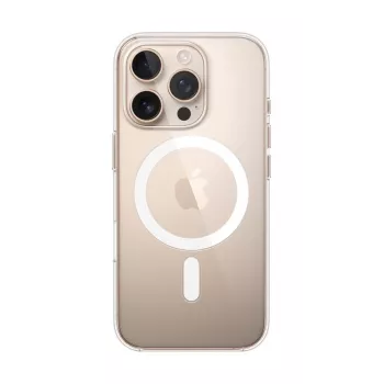 APPLE Apple Clear Case su MagSafe, iPhone 16 Pro, permatomas
