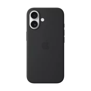 APPLE iPhone 16 - Silikoninis Dėklas Su MagSafe - Juodas