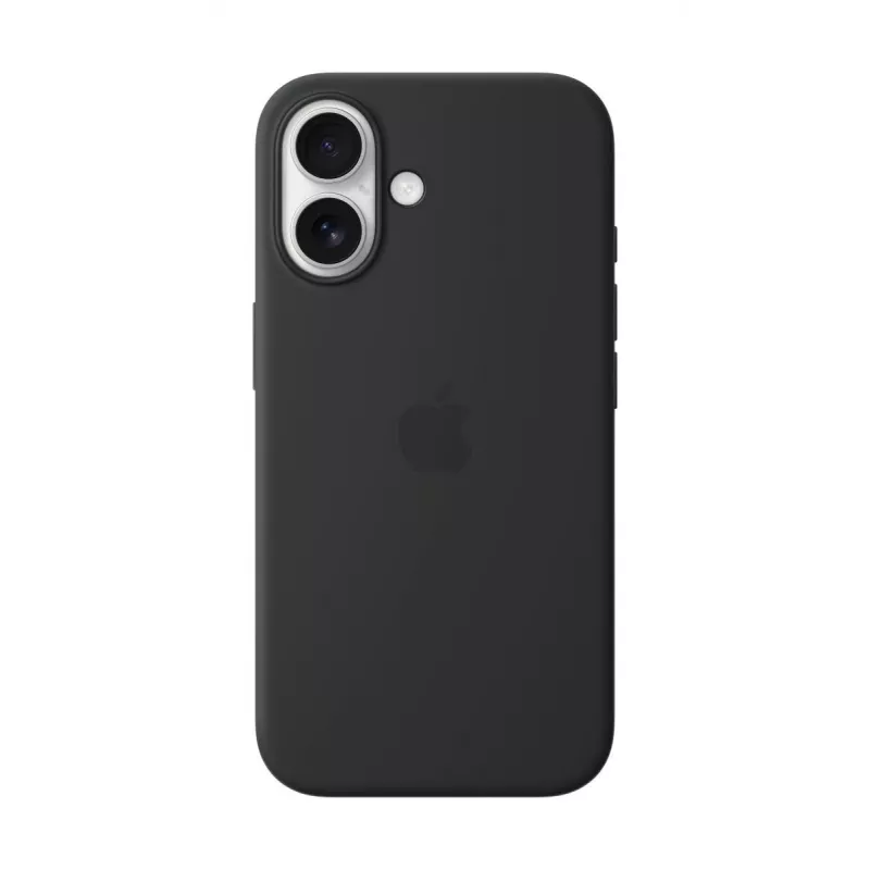 APPLE iPhone 16 - Silikoninis Dėklas Su MagSafe - Juodas