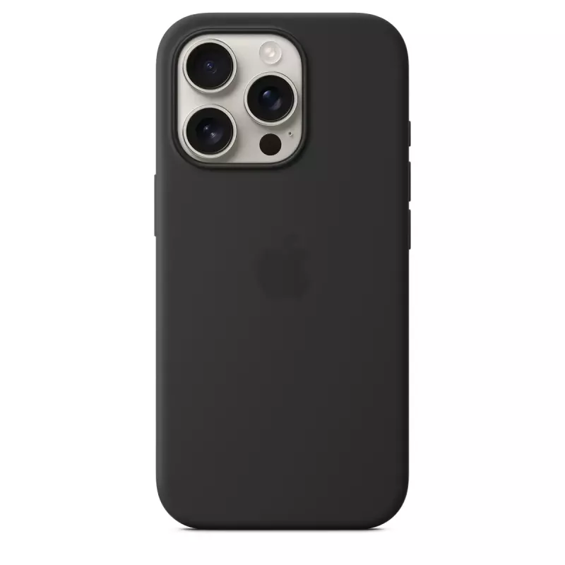 APPLE Silikoninis dėklas su MagSafe iPhone 16 Pro juodas