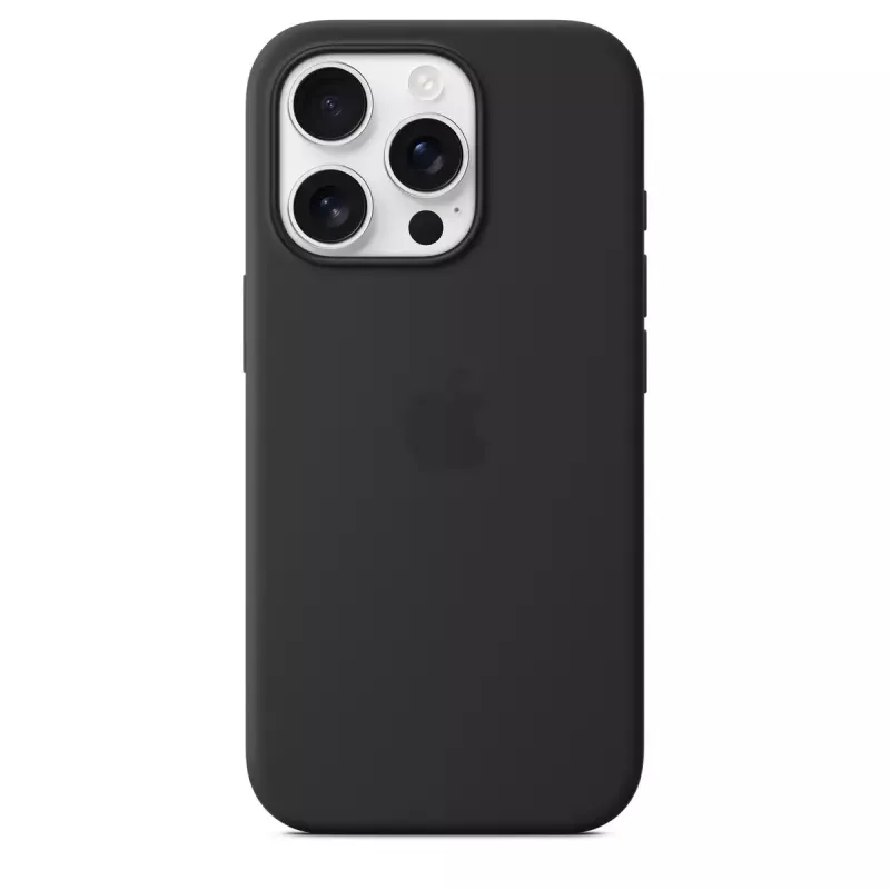 APPLE Silikoninis dėklas su MagSafe iPhone 16 Pro juodas
