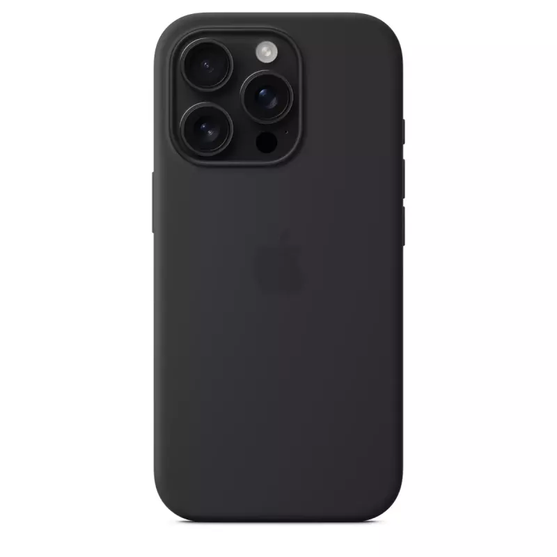 APPLE Silikoninis dėklas su MagSafe iPhone 16 Pro juodas
