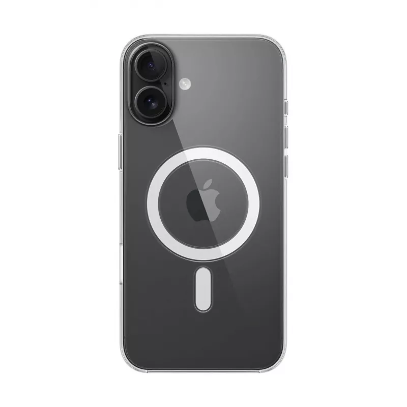 APPLE Apple Clear Case su MagSafe, iPhone 16 Plus, permatomas