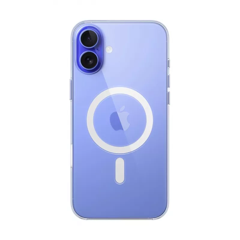 APPLE Apple Clear Case su MagSafe, iPhone 16 Plus, permatomas