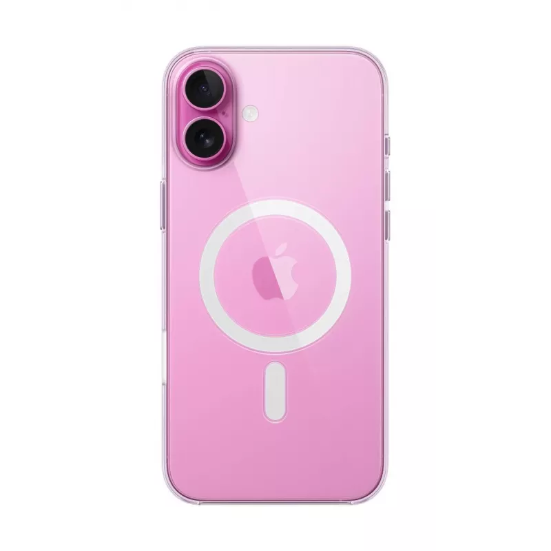 APPLE Apple Clear Case su MagSafe, iPhone 16 Plus, permatomas