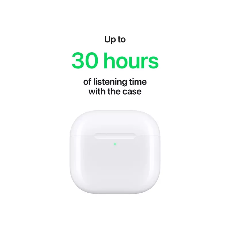 Ausinės Apple AirPods 4 kartos su aktyviu triukšmo slopinimu