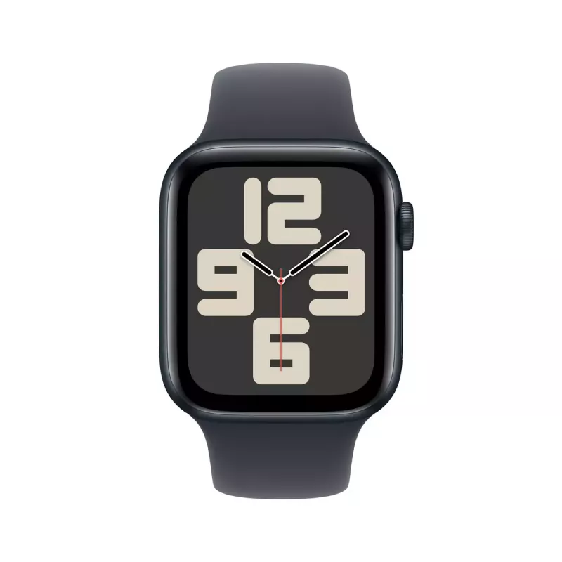 Išmanusis laikrodis Apple Watch SE GPS 44mm Midnight Aluminium Case Black