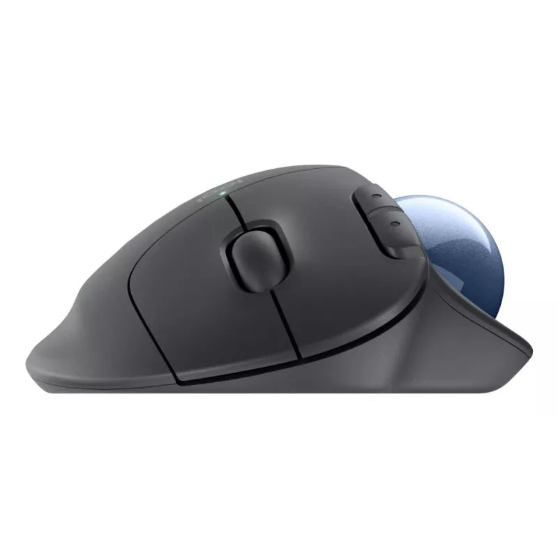 LOGITECH Ergo M575s Belaidė valdymo rutulio pelė - Graphite+Blue Ball