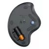 LOGITECH Ergo M575s Belaidė valdymo rutulio pelė - Graphite+Blue Ball
