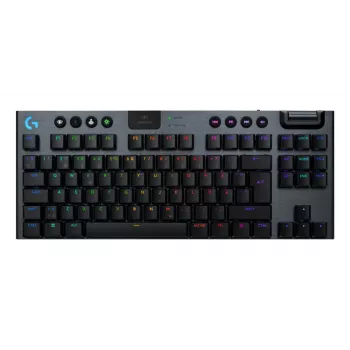 LOGITECH G915 X Lightspeed Tkl belaidė žaidimų klaviatūra - juoda, Šiaurės šalių išdėstymas, taktiliniai jungikliai