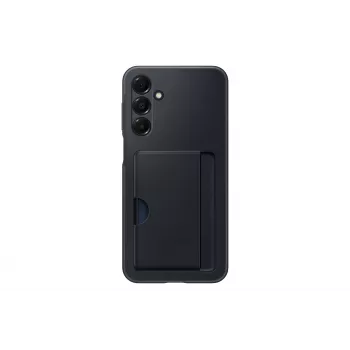 Samsung Galaxy A16 5G dėklas su kortelių lizdu, juodas