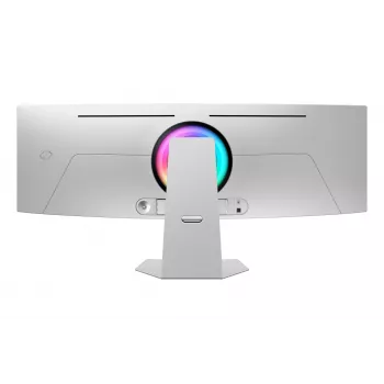 Samsung G95SD monitorius 124.5 cm (49 col.) 5120 x 1440 pikselių Dual QHD OLED sidabrinis