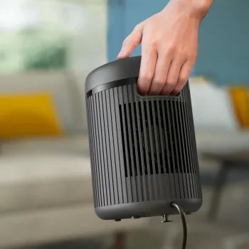 Elektrinis ventiliatorinis šildytuvas Philips CX2120/01 1500 W Juodas