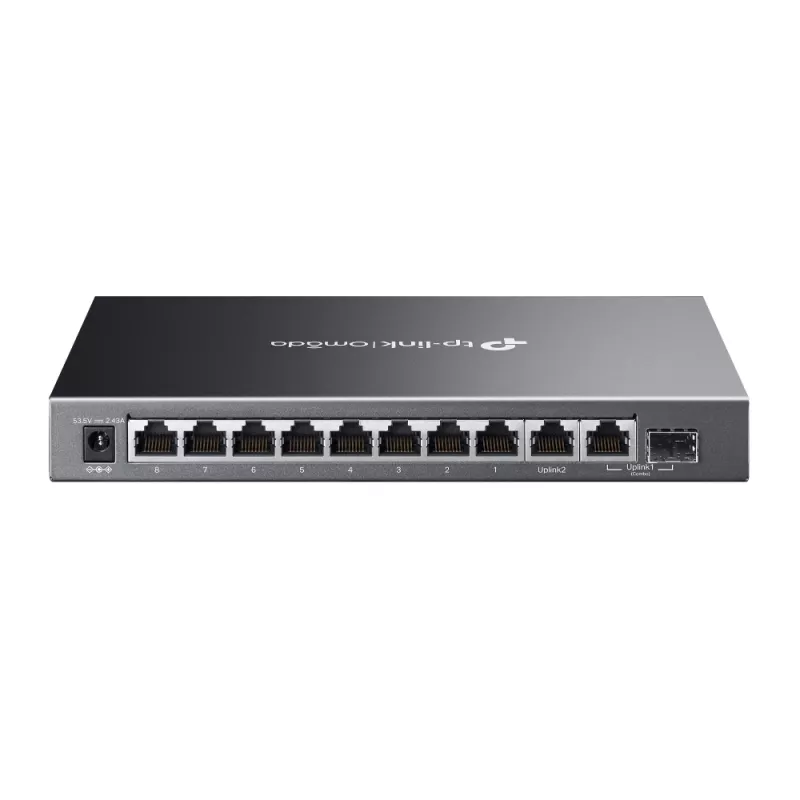 Valdomas jungiklis TP-Link Omada ES210GMP 10 prievadų Gigabit Ethernet PoE