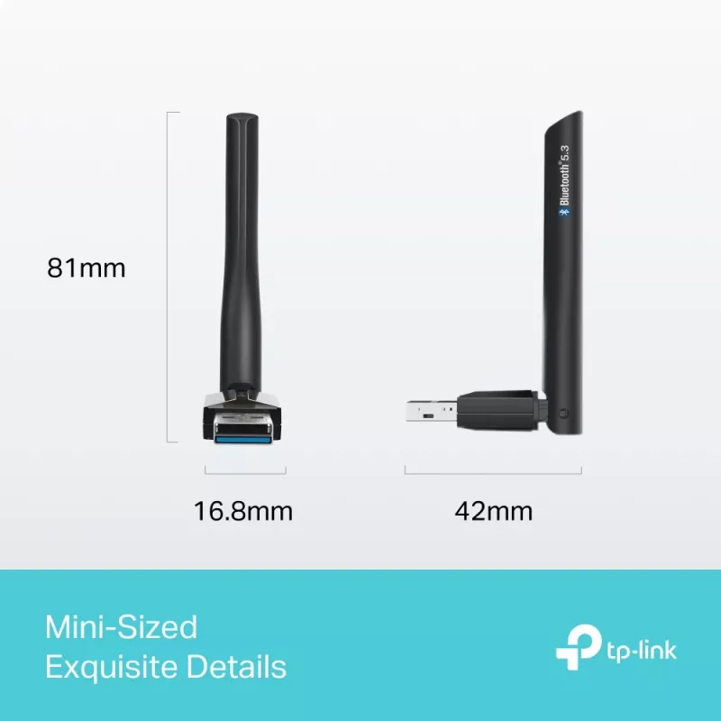 TP-Link UB500 Plus belaidis Bluetooth 5.3 adapteris USB