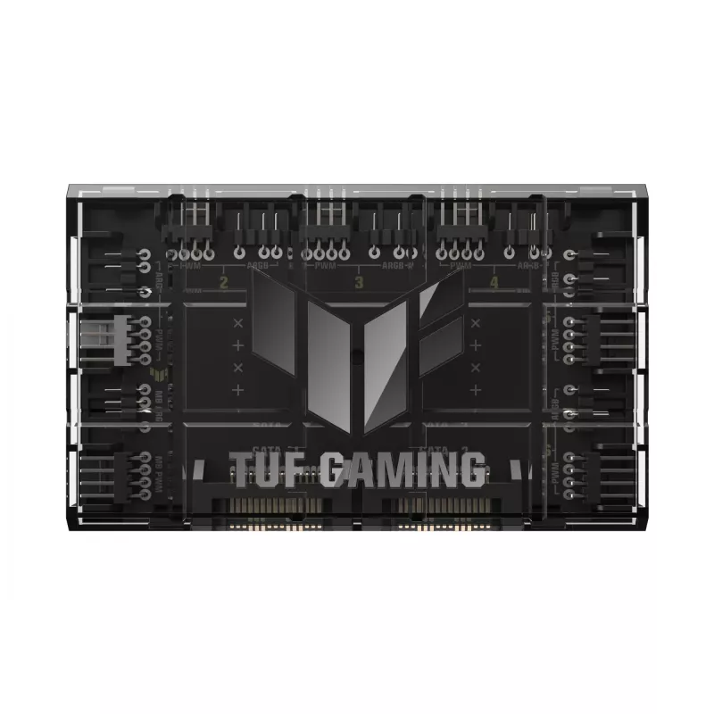 ASUS TUF Gaming ARGB PWM ventiliatorių šakotuvas 4-pin juodas