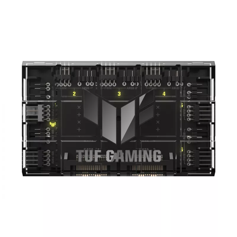 ASUS TUF Gaming ARGB PWM ventiliatorių šakotuvas 4-pin juodas