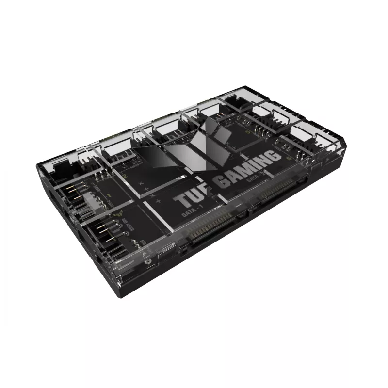 ASUS TUF Gaming ARGB PWM ventiliatorių šakotuvas 4-pin juodas