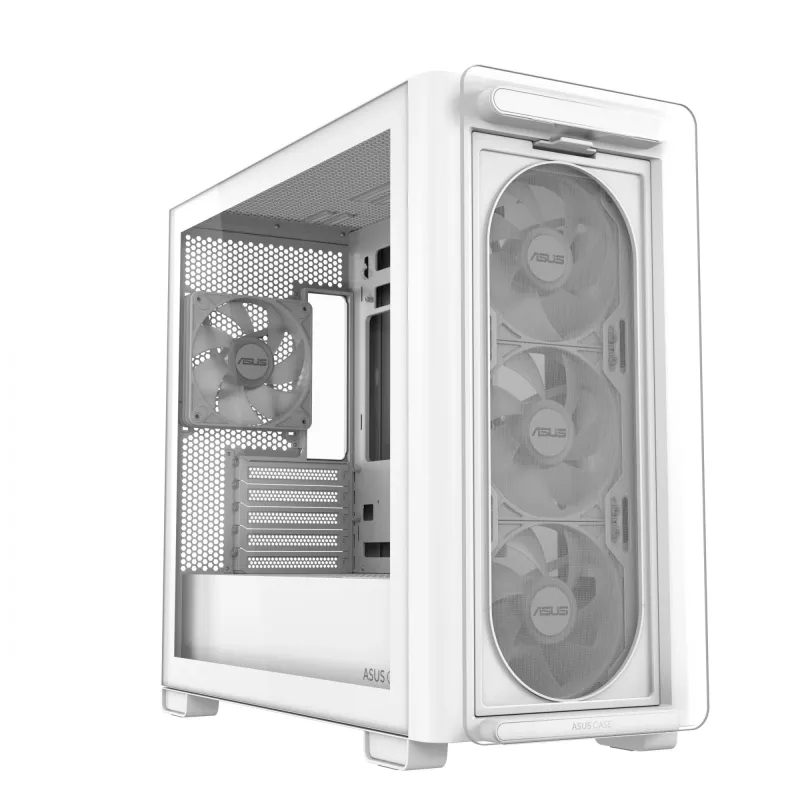 ASUS A23 PLUS TG ARGB WHITE korpusas