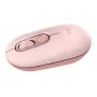 LOGITECH Pop Mouse - Pritaikomas emodžių mygtukas - Belaidis - Rožinė
