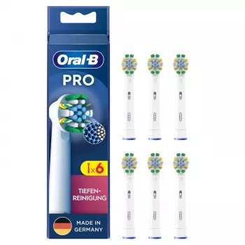 Šepetėlių galvutės Oral-B Deep Cleaning, 6 vnt., baltos