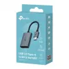 Kortelių skaitytuvas TP-LINK UA430 USB 3.2 Gen 1 Type-C – MicroSD / SD, pilkas