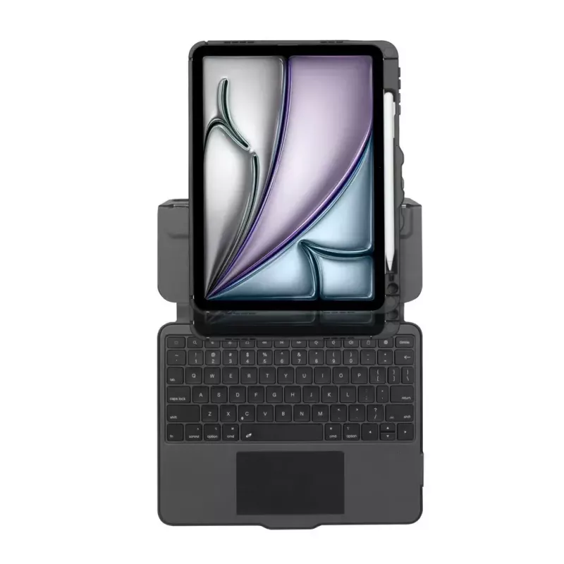 Targus VersaVu QWERTY Nordic Bluetooth klaviatūra su jutikliniu kilimėliu, juoda
