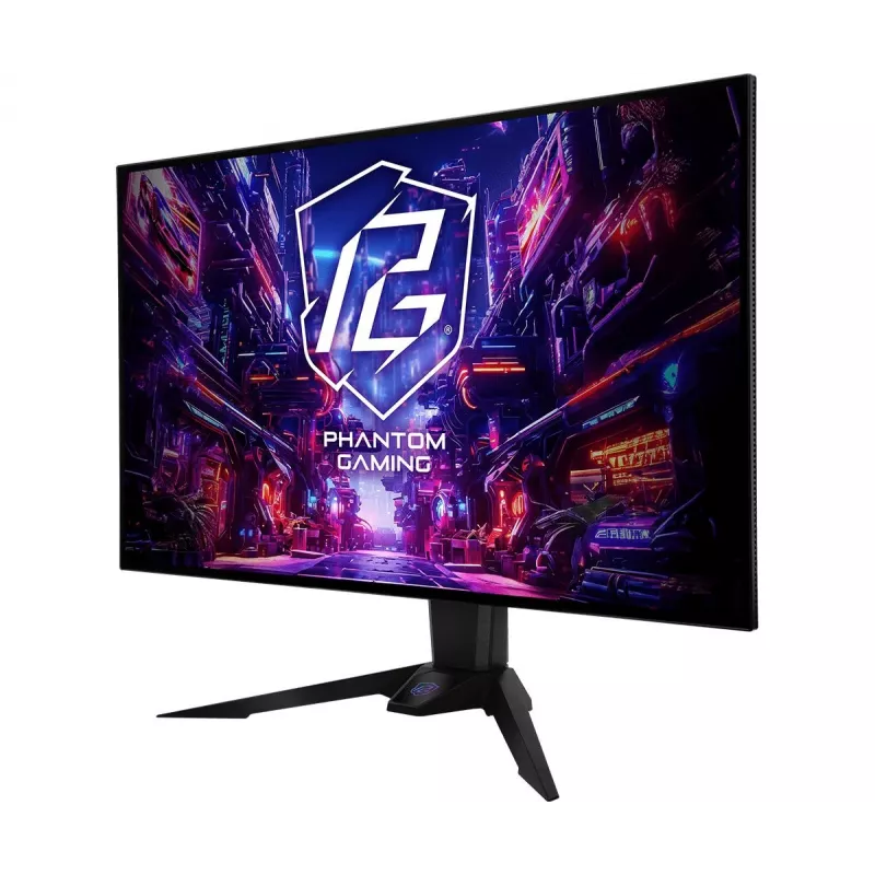 ASRock Phantom Gaming PGO32UFS 32 colių OLED monitorius UHD 240Hz / FHD 480Hz juodas