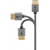 Goobay HDMI laidas 2 m A tipo kištukas–kištukas 18 Gbit/s pilka