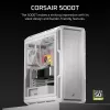 CORSAIR 5000T Korpusas Mid-Tower Aukštos Kokybės Baltas