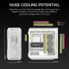 CORSAIR 5000T Korpusas Mid-Tower Aukštos Kokybės Baltas