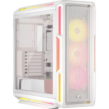 CORSAIR 5000T LX RGB (temdintas stiklas) balta - vidutinis kompiuterio korpusas