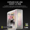 CORSAIR 5000T LX RGB (temdintas stiklas) balta - vidutinis kompiuterio korpusas