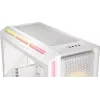CORSAIR 5000T LX RGB (temdintas stiklas) balta - vidutinis kompiuterio korpusas