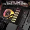 CORSAIR PC dėklas - Icue Link 5000t Lx RGB Mid-tower aukšto našumo